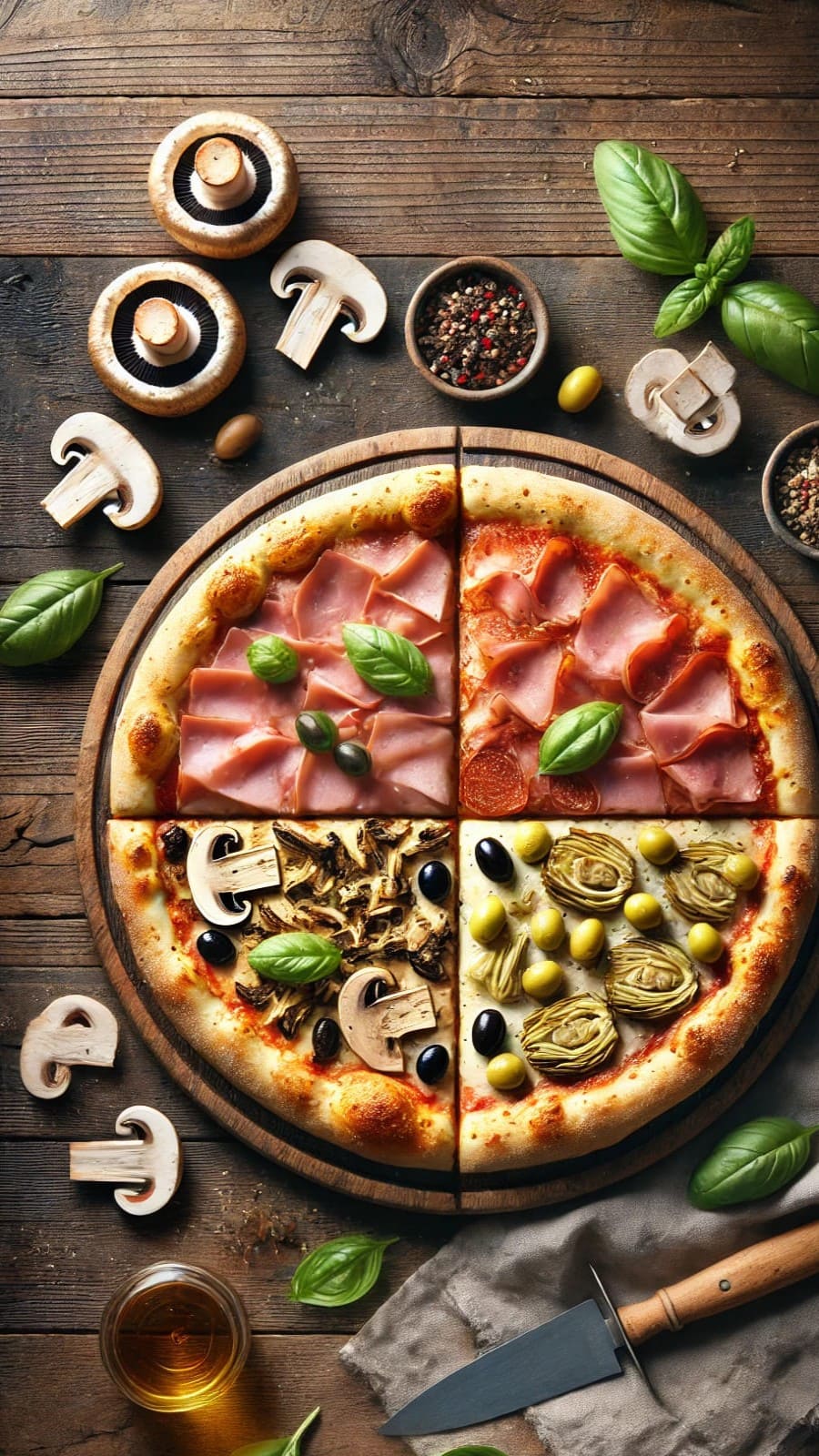 Pizza Quattro Stagioni